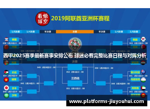 西甲2025赛季最新赛事安排公布 球迷必看完整比赛日程与对阵分析